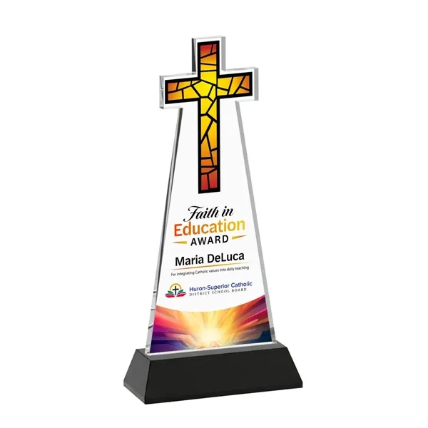 Crafted from premium optical crystal, this elegant Cross VividPrint™ Award features... from ASI 84592 St Regis Group / St Regis