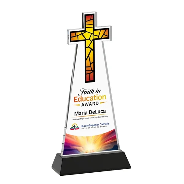 Crafted from premium optical crystal, this elegant Cross VividPrint™ Award features... from ASI 84592 St Regis Group / St Regis