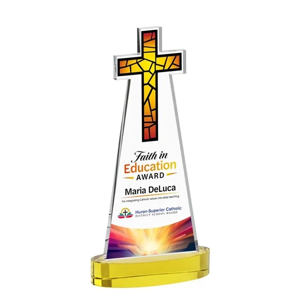 Crafted from premium optical crystal, this elegant Cross VividPrint™ Award features... from ASI 84592 St Regis Group / St Regis