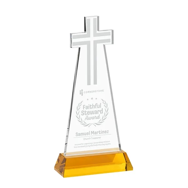 Crafted from premium optical crystal, this elegant Cross Award features a... from ASI 84592 St Regis Group / St Regis