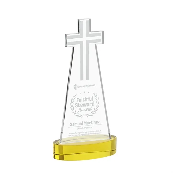 Crafted from premium optical crystal, this elegant Cross Award features a... from ASI 84592 St Regis Group / St Regis