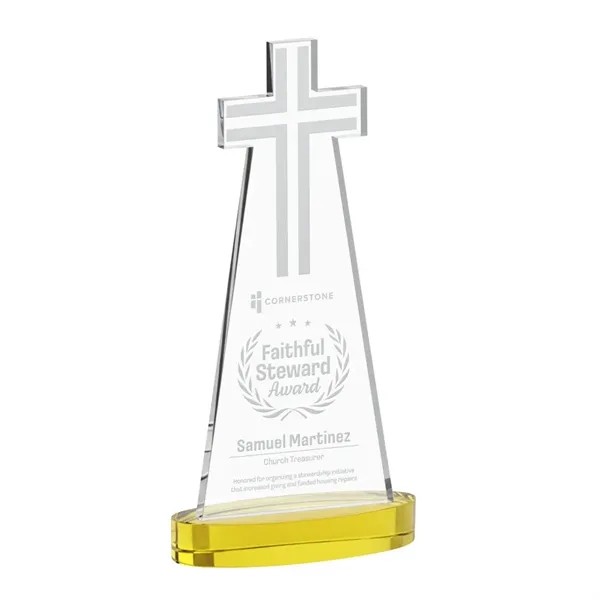 Crafted from premium optical crystal, this elegant Cross Award features a... from ASI 84592 St Regis Group / St Regis