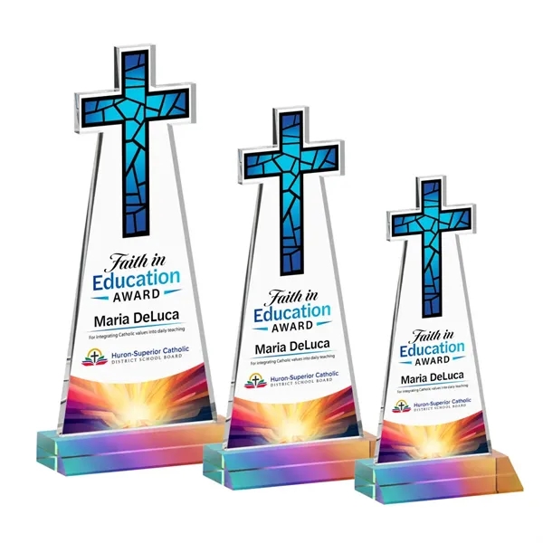 Crafted from premium optical crystal, this elegant Cross VividPrint™ Award features... from ASI 84592 St Regis Group / St Regis