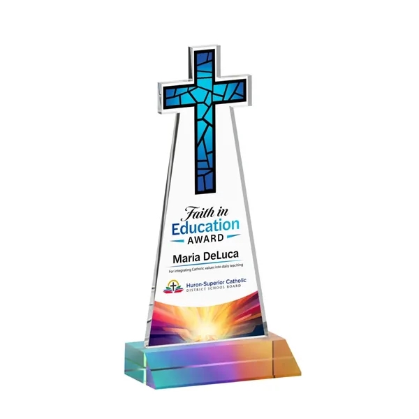 Crafted from premium optical crystal, this elegant Cross VividPrint™ Award features... from ASI 84592 St Regis Group / St Regis