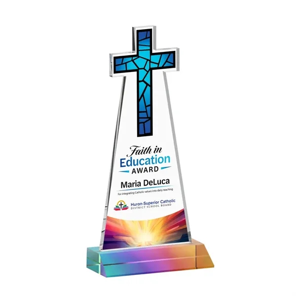 Crafted from premium optical crystal, this elegant Cross VividPrint™ Award features... from ASI 84592 St Regis Group / St Regis
