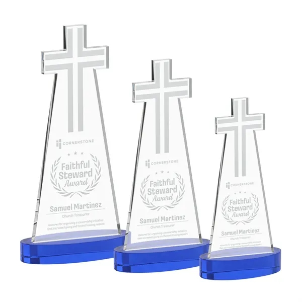 Crafted from premium optical crystal, this elegant Cross Award features a... from ASI 84592 St Regis Group / St Regis