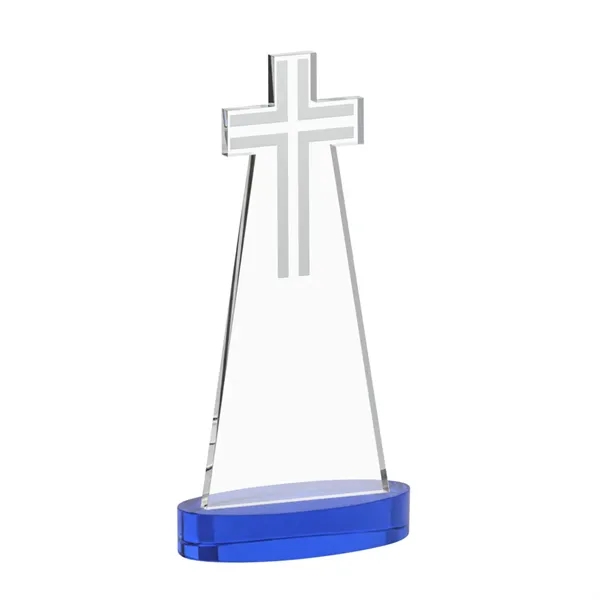 Crafted from premium optical crystal, this elegant Cross Award features a... from ASI 84592 St Regis Group / St Regis