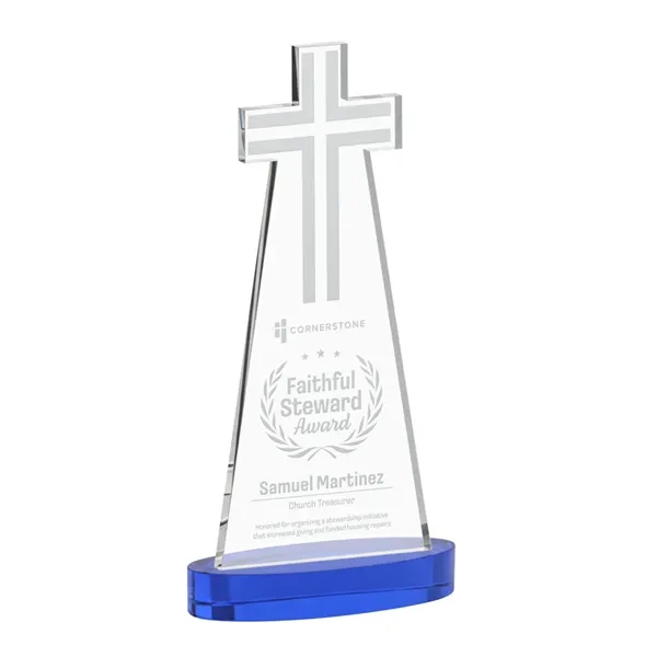 Crafted from premium optical crystal, this elegant Cross Award features a... from ASI 84592 St Regis Group / St Regis