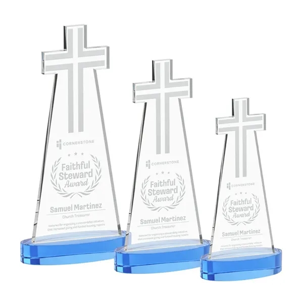 Crafted from premium optical crystal, this elegant Cross Award features a... from ASI 84592 St Regis Group / St Regis