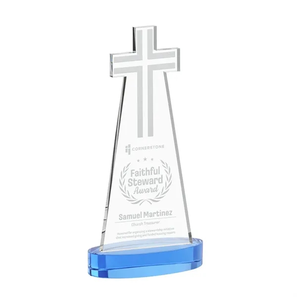 Crafted from premium optical crystal, this elegant Cross Award features a... from ASI 84592 St Regis Group / St Regis
