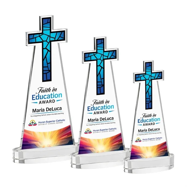 Crafted from premium optical crystal, this elegant Cross VividPrint™ Award features... from ASI 84592 St Regis Group / St Regis