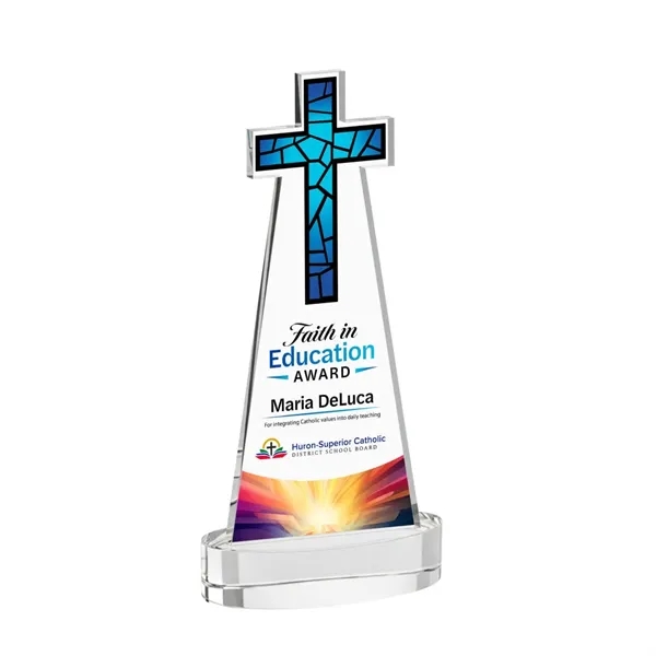 Crafted from premium optical crystal, this elegant Cross VividPrint™ Award features... from ASI 84592 St Regis Group / St Regis