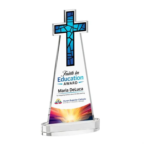 Crafted from premium optical crystal, this elegant Cross VividPrint™ Award features... from ASI 84592 St Regis Group / St Regis