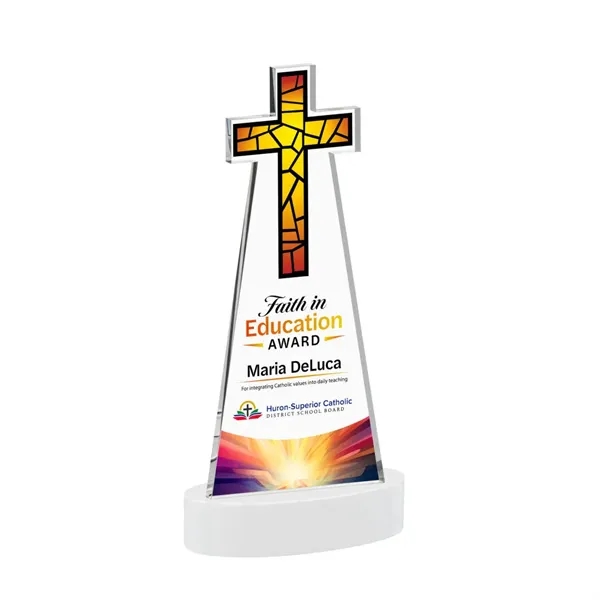 Crafted from premium optical crystal, this elegant Cross VividPrint™ Award features... from ASI 84592 St Regis Group / St Regis