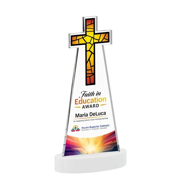 Crafted from premium optical crystal, this elegant Cross VividPrint™ Award features... from ASI 84592 St Regis Group / St Regis