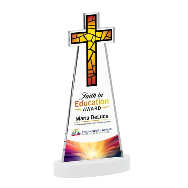 Crafted from premium optical crystal, this elegant Cross VividPrint™ Award features... from ASI 84592 St Regis Group / St Regis