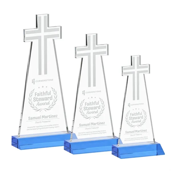 Crafted from premium optical crystal, this elegant Cross Award features a... from ASI 84592 St Regis Group / St Regis