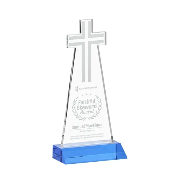Crafted from premium optical crystal, this elegant Cross Award features a... from ASI 84592 St Regis Group / St Regis