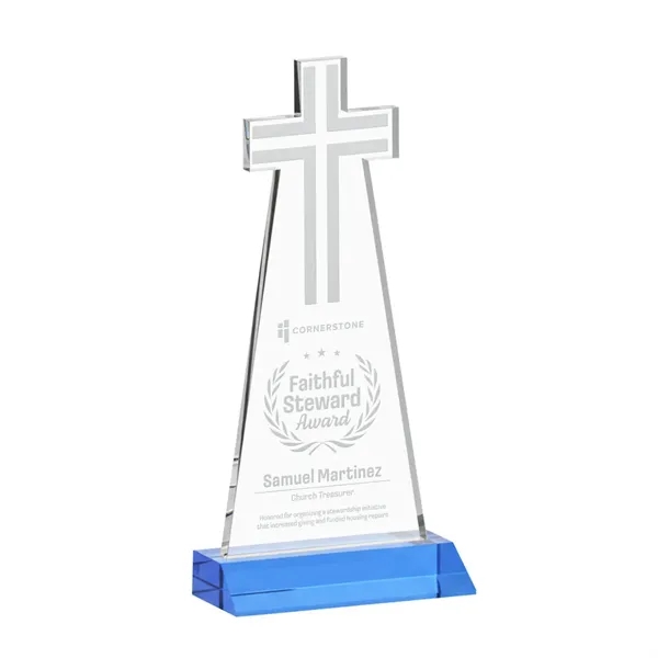 Crafted from premium optical crystal, this elegant Cross Award features a... from ASI 84592 St Regis Group / St Regis