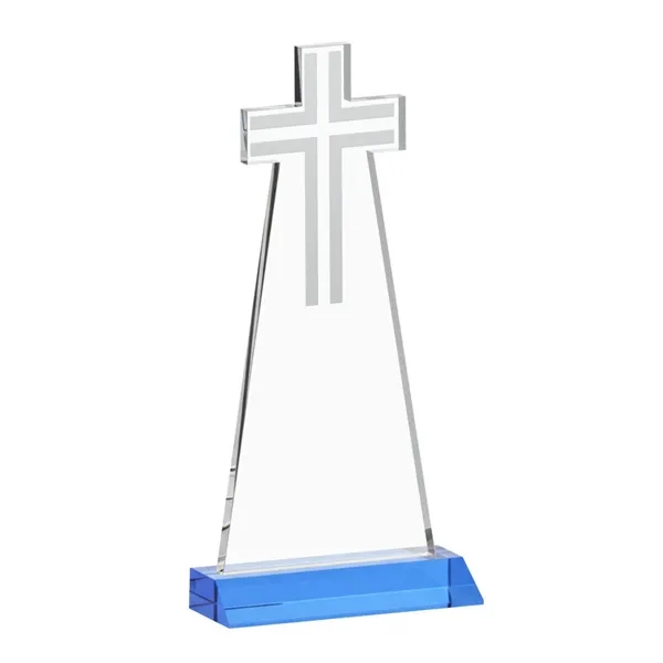 Crafted from premium optical crystal, this elegant Cross Award features a... from ASI 84592 St Regis Group / St Regis