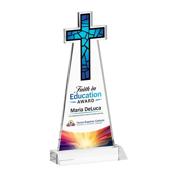 Crafted from premium optical crystal, this elegant Cross VividPrint™ Award features... from ASI 84592 St Regis Group / St Regis