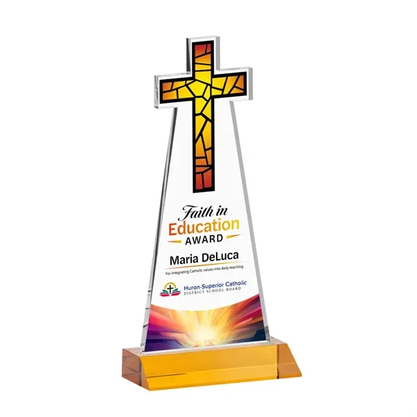 Crafted from premium optical crystal, this elegant Cross VividPrint™ Award features... from ASI 84592 St Regis Group / St Regis