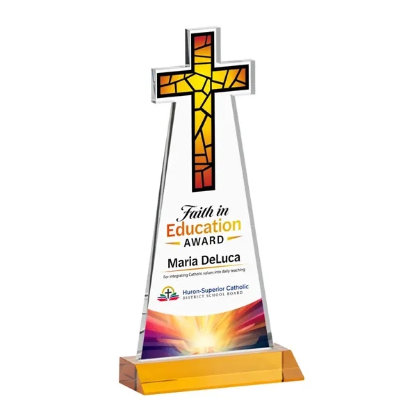 Crafted from premium optical crystal, this elegant Cross VividPrint™ Award features... from ASI 84592 St Regis Group / St Regis