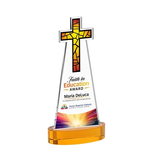Crafted from premium optical crystal, this elegant Cross VividPrint™ Award features... from ASI 84592 St Regis Group / St Regis