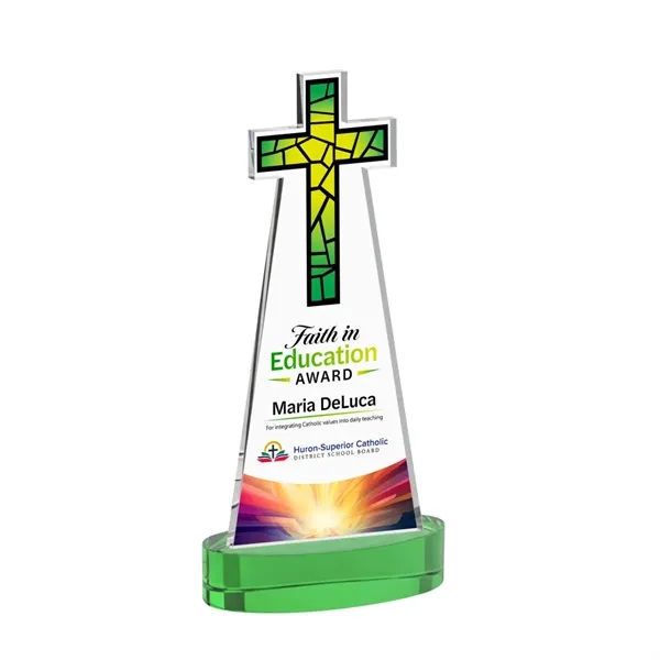 Crafted from premium optical crystal, this elegant Cross VividPrint™ Award features... from ASI 84592 St Regis Group / St Regis