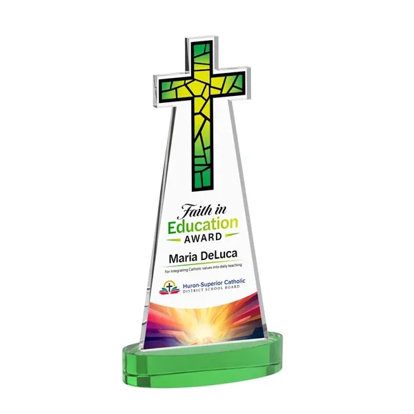 Crafted from premium optical crystal, this elegant Cross VividPrint™ Award features... from ASI 84592 St Regis Group / St Regis