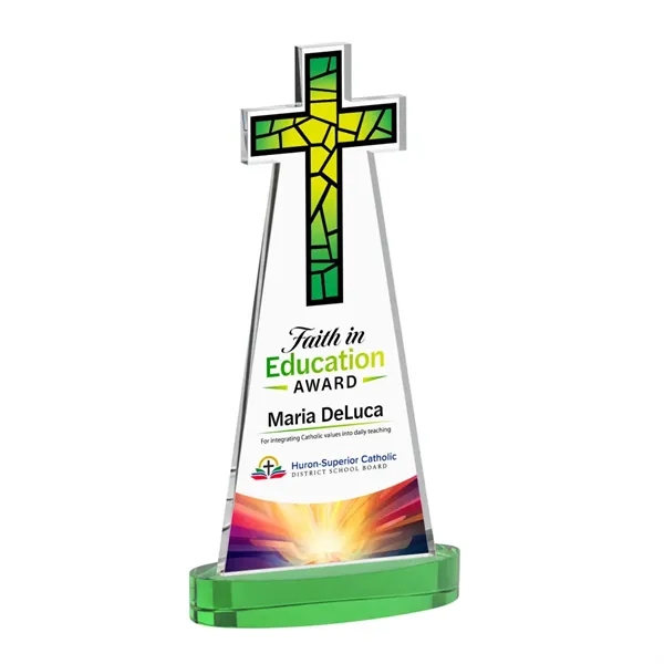 Crafted from premium optical crystal, this elegant Cross VividPrint™ Award features... from ASI 84592 St Regis Group / St Regis