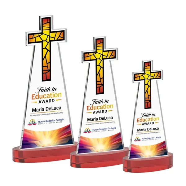 Crafted from premium optical crystal, this elegant Cross VividPrint™ Award features... from ASI 84592 St Regis Group / St Regis