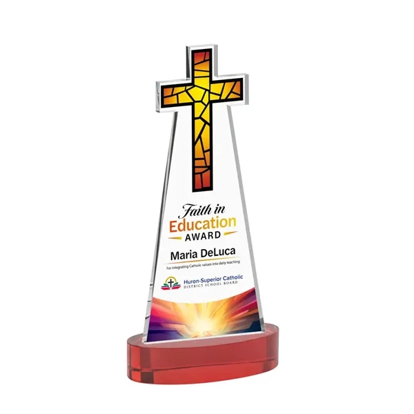 Crafted from premium optical crystal, this elegant Cross VividPrint™ Award features... from ASI 84592 St Regis Group / St Regis