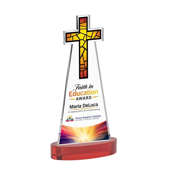 Crafted from premium optical crystal, this elegant Cross VividPrint™ Award features... from ASI 84592 St Regis Group / St Regis