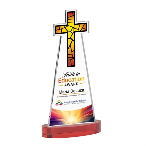 Crafted from premium optical crystal, this elegant Cross VividPrint™ Award features... from ASI 84592 St Regis Group / St Regis