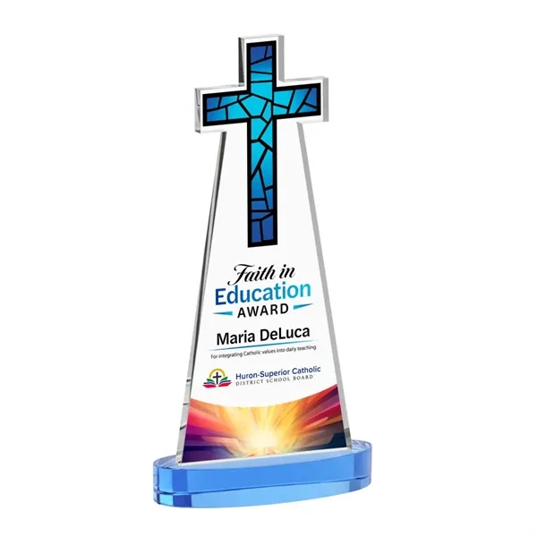 Crafted from premium optical crystal, this elegant Cross VividPrint™ Award features... from ASI 84592 St Regis Group / St Regis