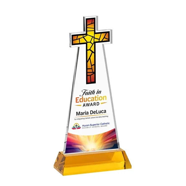 Crafted from premium optical crystal, this elegant Cross VividPrint™ Award features... from ASI 84592 St Regis Group / St Regis