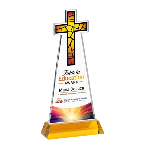 Crafted from premium optical crystal, this elegant Cross VividPrint™ Award features... from ASI 84592 St Regis Group / St Regis
