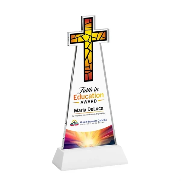 Crafted from premium optical crystal, this elegant Cross VividPrint™ Award features... from ASI 84592 St Regis Group / St Regis