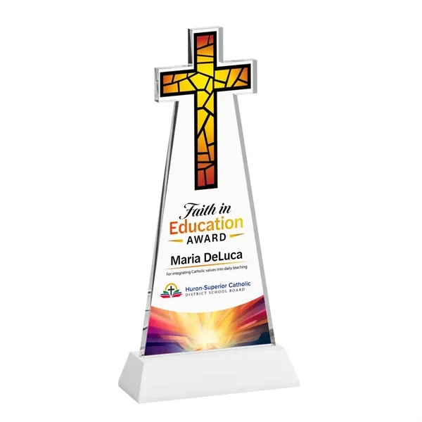 Crafted from premium optical crystal, this elegant Cross VividPrint™ Award features... from ASI 84592 St Regis Group / St Regis