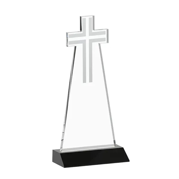 Crafted from premium optical crystal, this elegant Cross Award features a... from ASI 84592 St Regis Group / St Regis