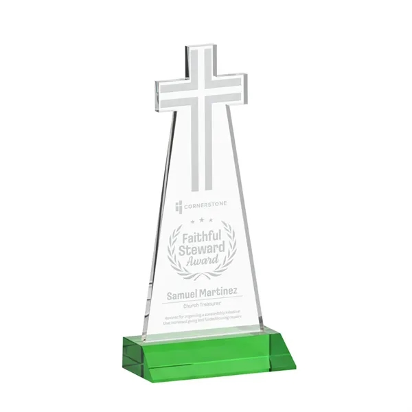 Crafted from premium optical crystal, this elegant Cross Award features a... from ASI 84592 St Regis Group / St Regis