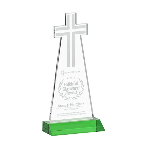 Crafted from premium optical crystal, this elegant Cross Award features a... from ASI 84592 St Regis Group / St Regis