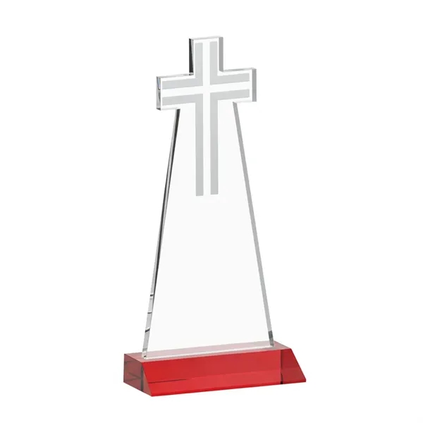Crafted from premium optical crystal, this elegant Cross Award features a... from ASI 84592 St Regis Group / St Regis