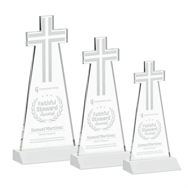Crafted from premium optical crystal, this elegant Cross Award features a... from ASI 84592 St Regis Group / St Regis