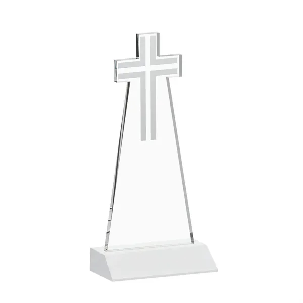 Crafted from premium optical crystal, this elegant Cross Award features a... from ASI 84592 St Regis Group / St Regis