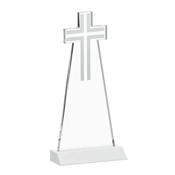 Crafted from premium optical crystal, this elegant Cross Award features a... from ASI 84592 St Regis Group / St Regis