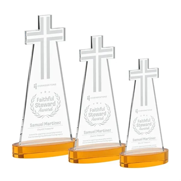 Crafted from premium optical crystal, this elegant Cross Award features a... from ASI 84592 St Regis Group / St Regis