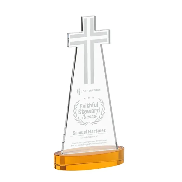 Crafted from premium optical crystal, this elegant Cross Award features a... from ASI 84592 St Regis Group / St Regis