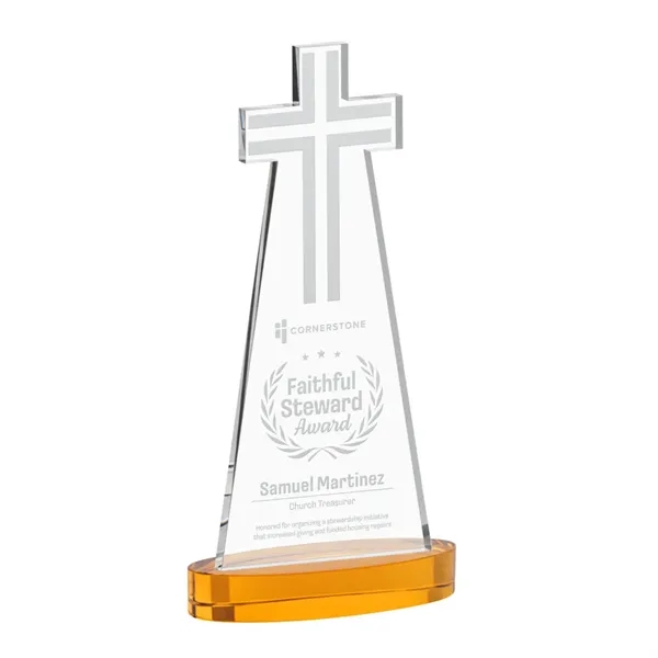 Crafted from premium optical crystal, this elegant Cross Award features a... from ASI 84592 St Regis Group / St Regis